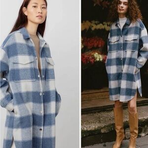 Rails Jaro Blue Buffalo Checked Jacket